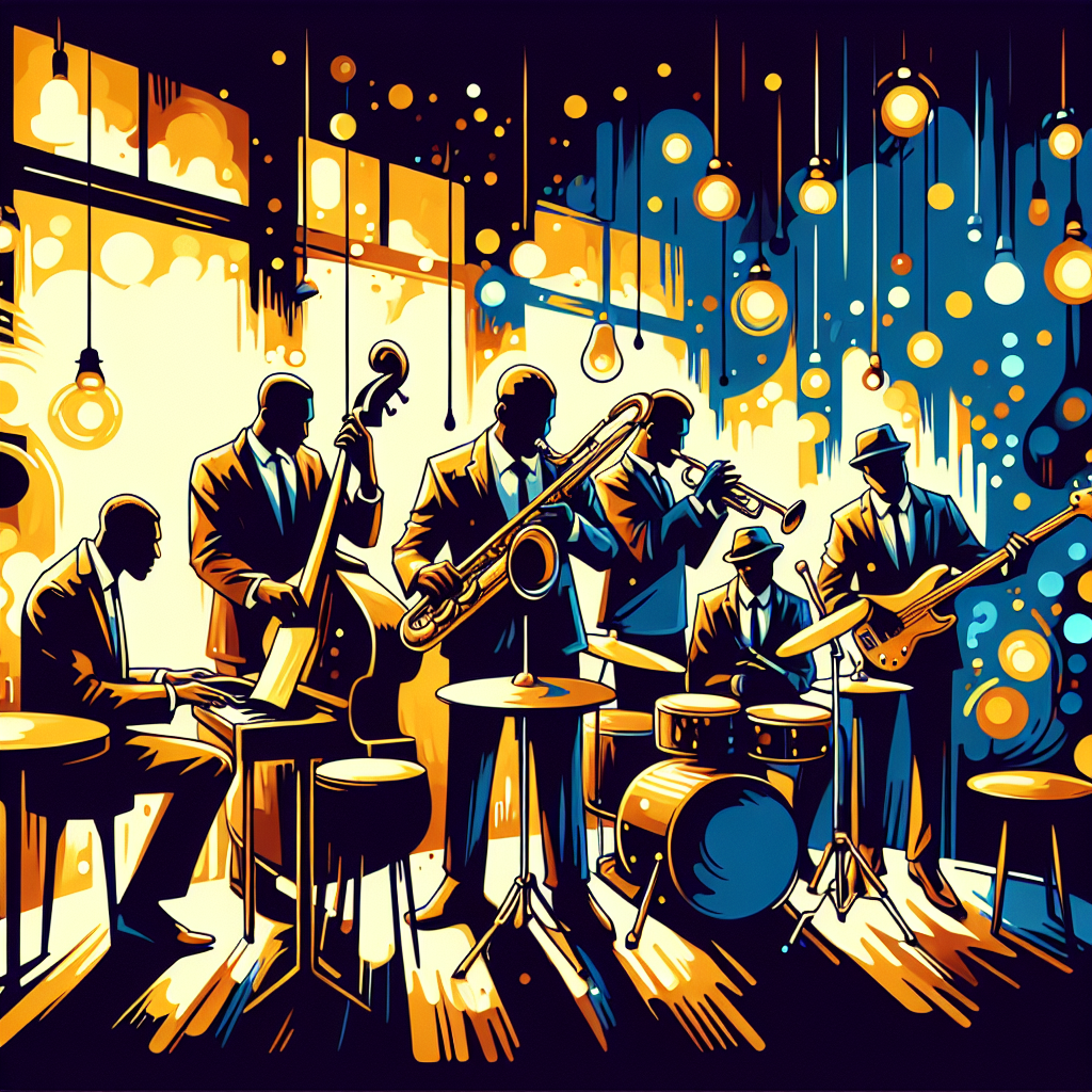 Jazz Night Harmony Painting Diamond Kit