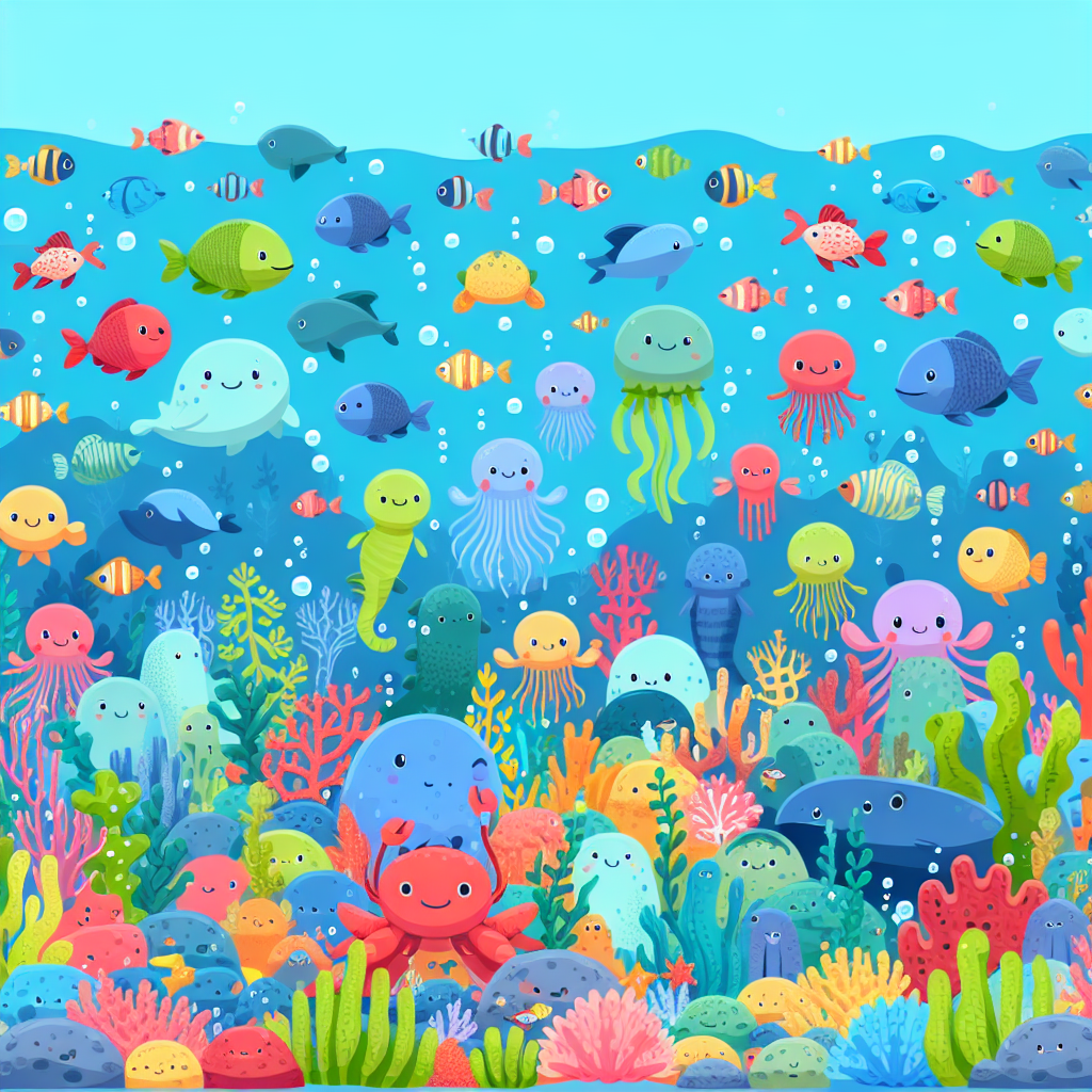 Wondrous Ocean Adventure Painting By Diamonds Kit