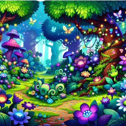 Magical Woodland Whimsy Diamond Painting