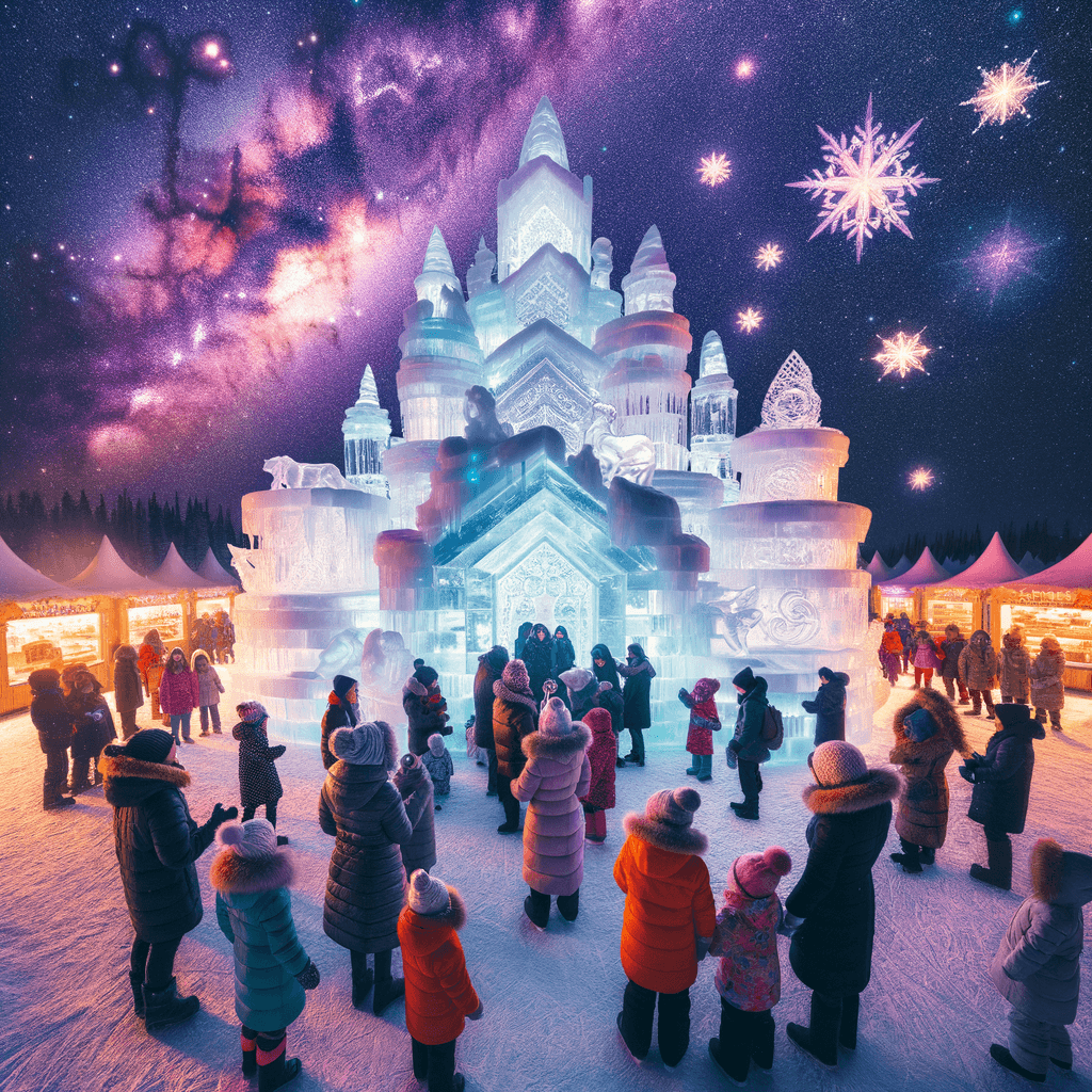 The Harbin Ice And Snow Festival - China DIY Paint By Diamonds