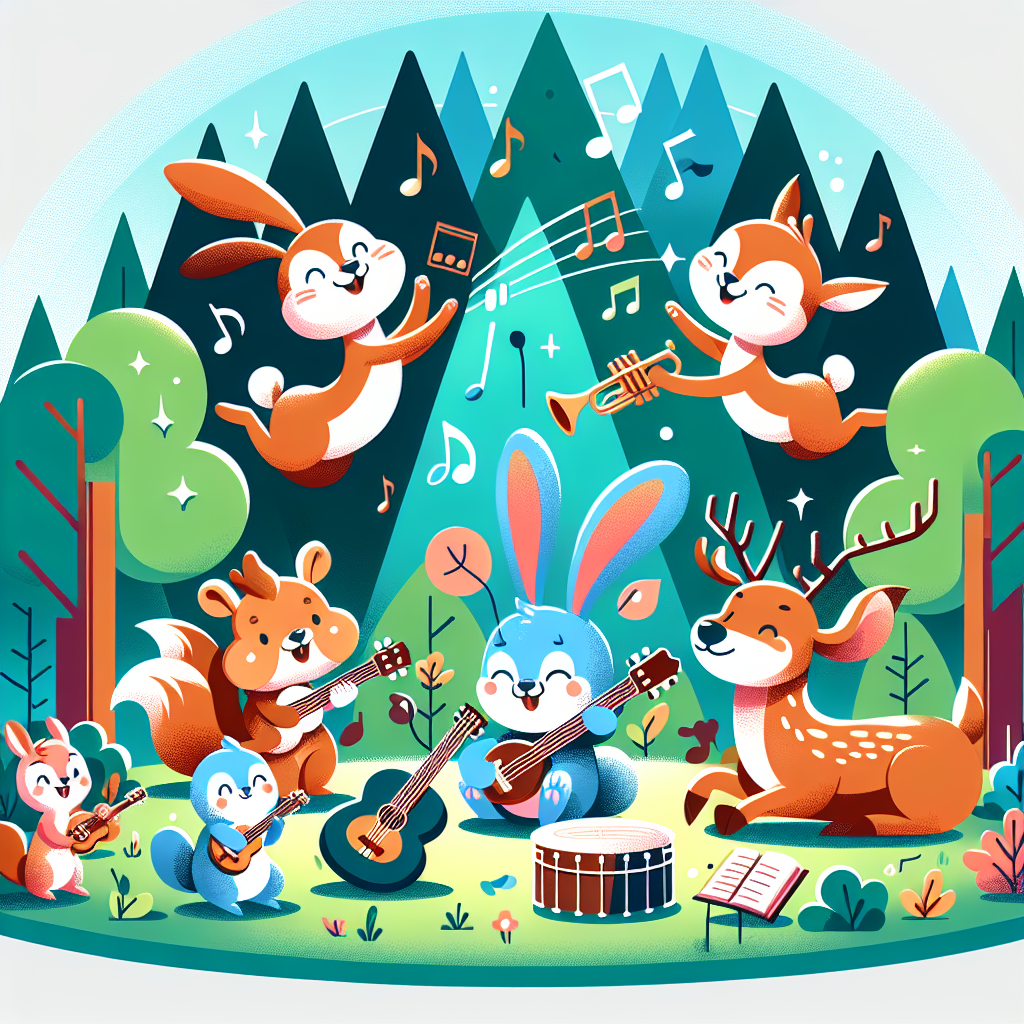 Forest Animal Band Paint By Color