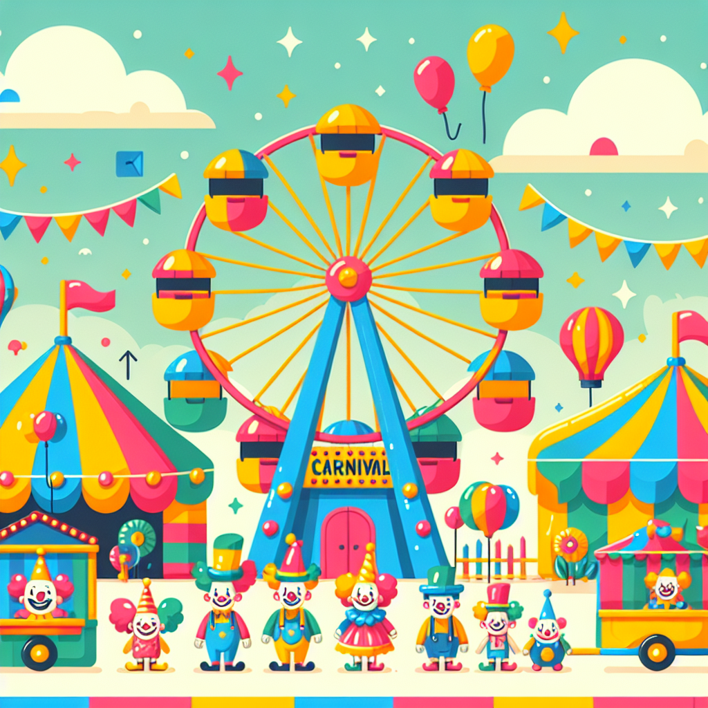 Colorful Carnival Craze Painting Diamond Kit