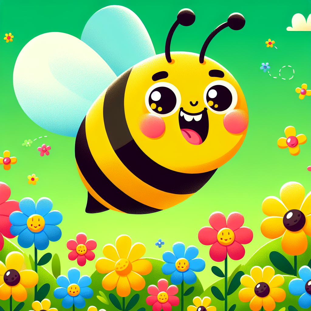 Whimsical Bumblebee Painting By Diamonds Kit