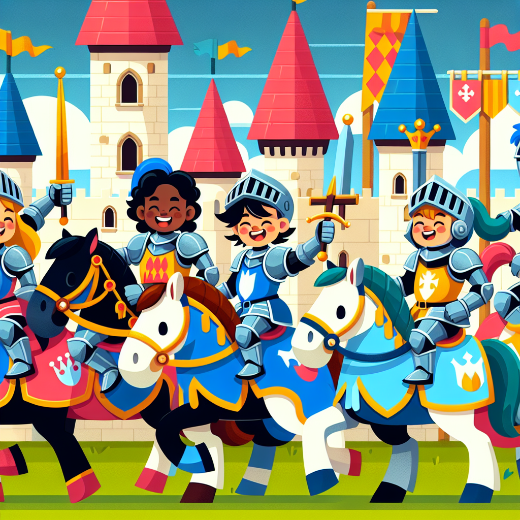 Daring Knights Paint By Diamond