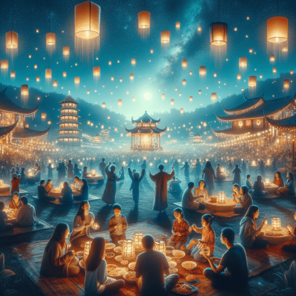Lantern Festival - China Diamonded Painting Kits