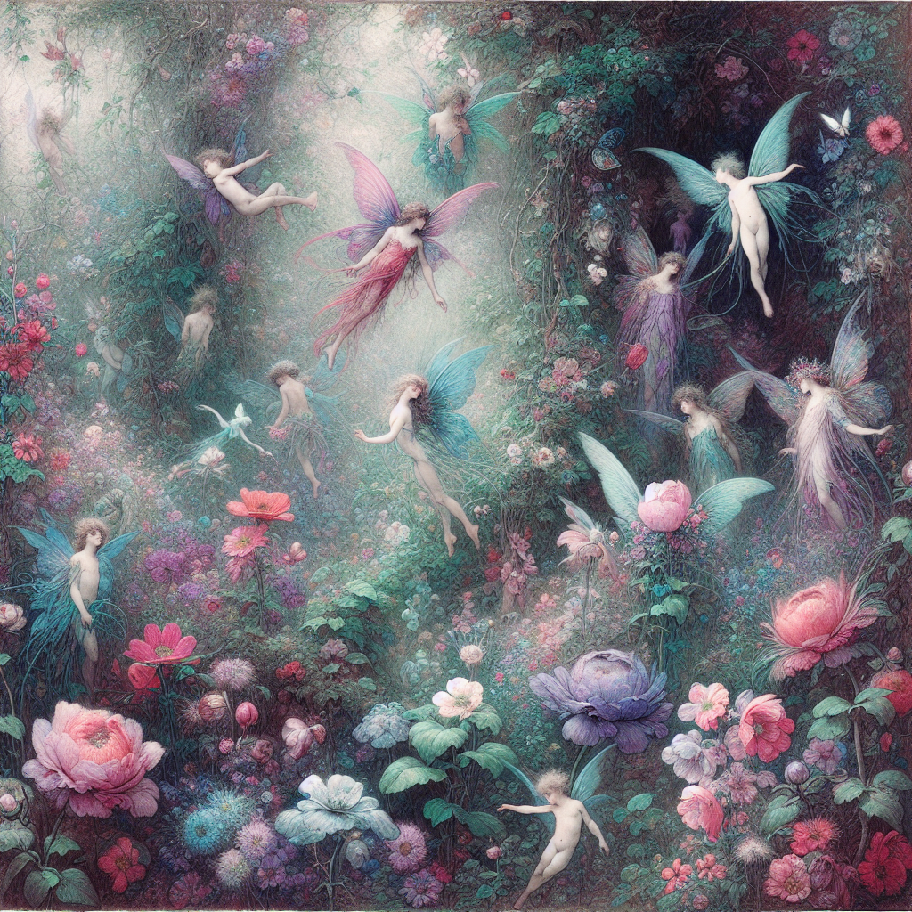 Fairy Garden Haven Painting Diamond Kit