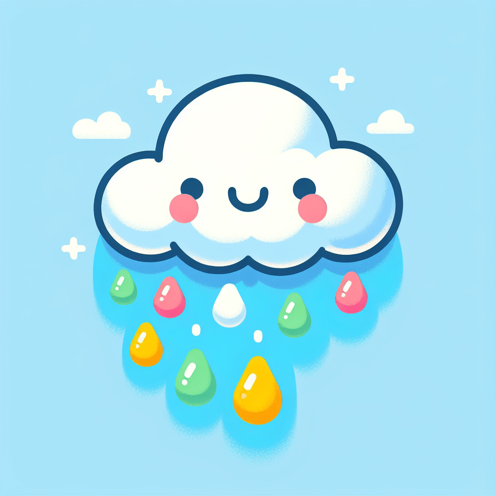 Giggles The Cloud Paint By Diamonds Art