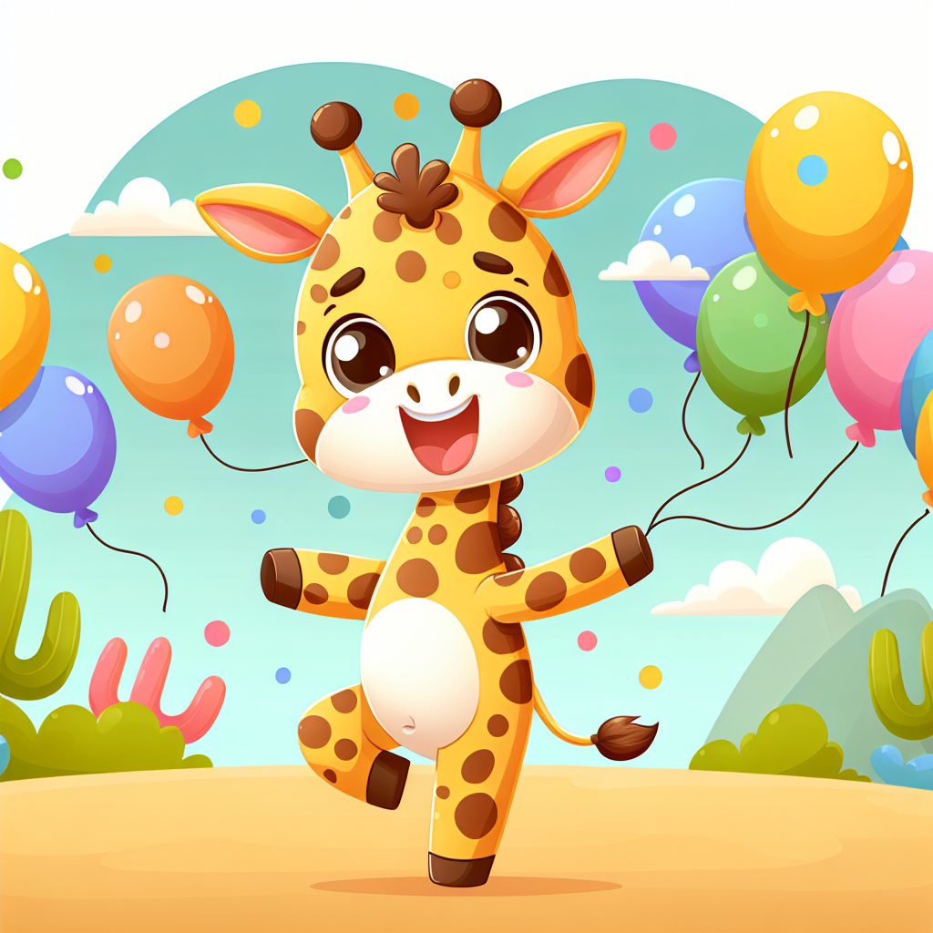 Dancing Giraffe Paint By Diamonds