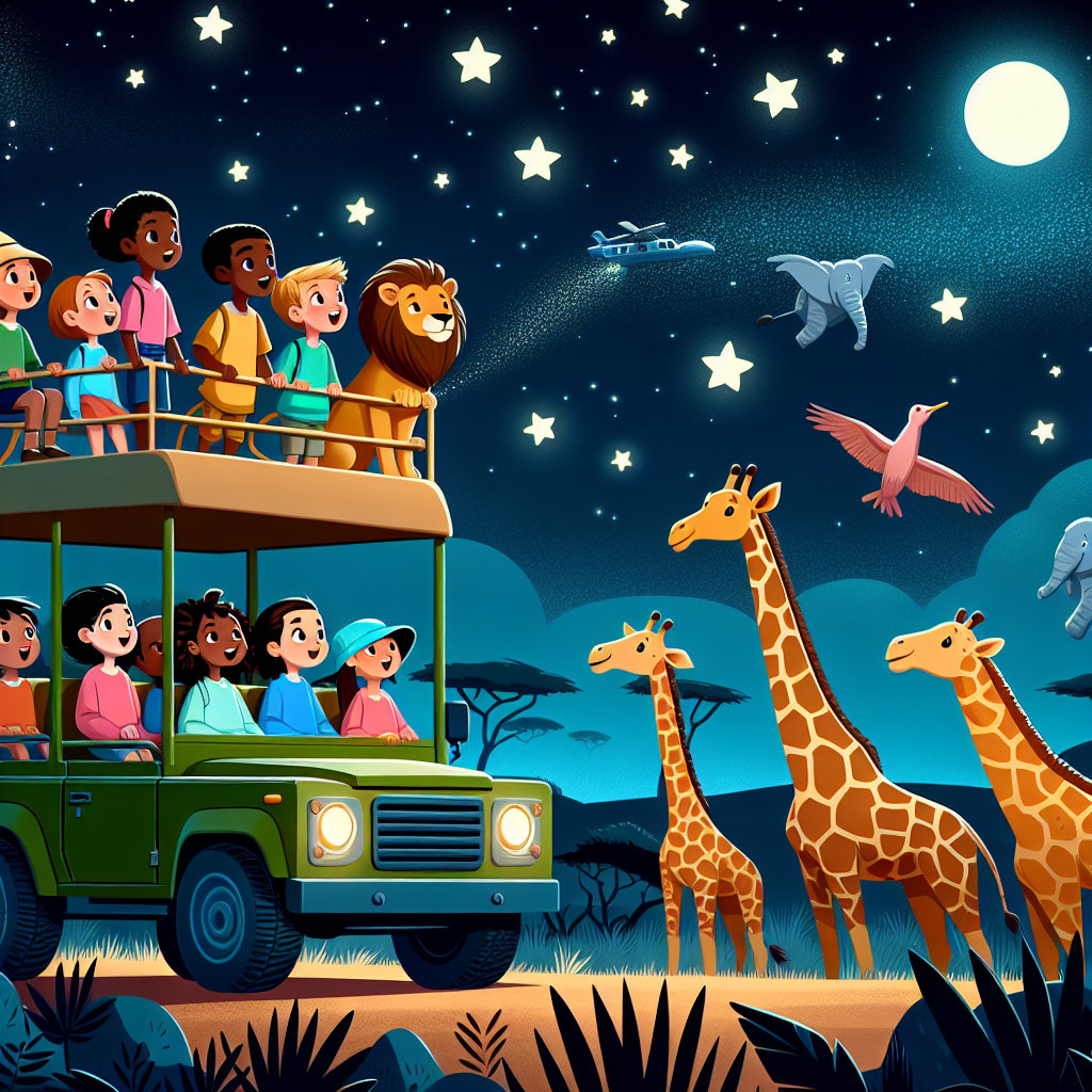 Starry Safari Night DIY Paint By Diamonds