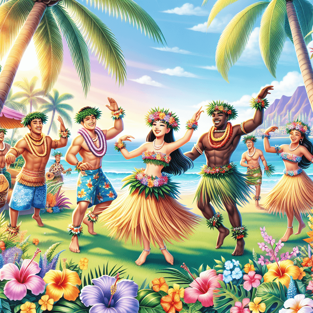 Hawaiian Luau Paradise Paint By Diamonds