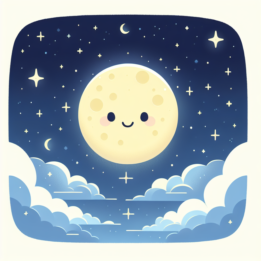 Gentle Night Sky Painting By Diamonds Kit