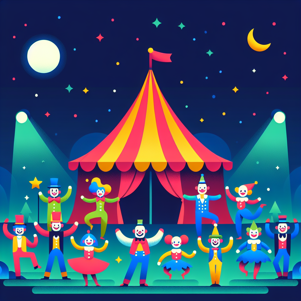 Starlight Circus Paint By Color