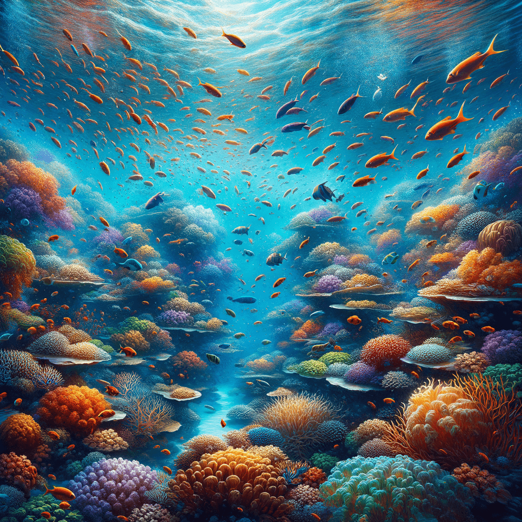 Captivating Ocean Depths Paint By Color
