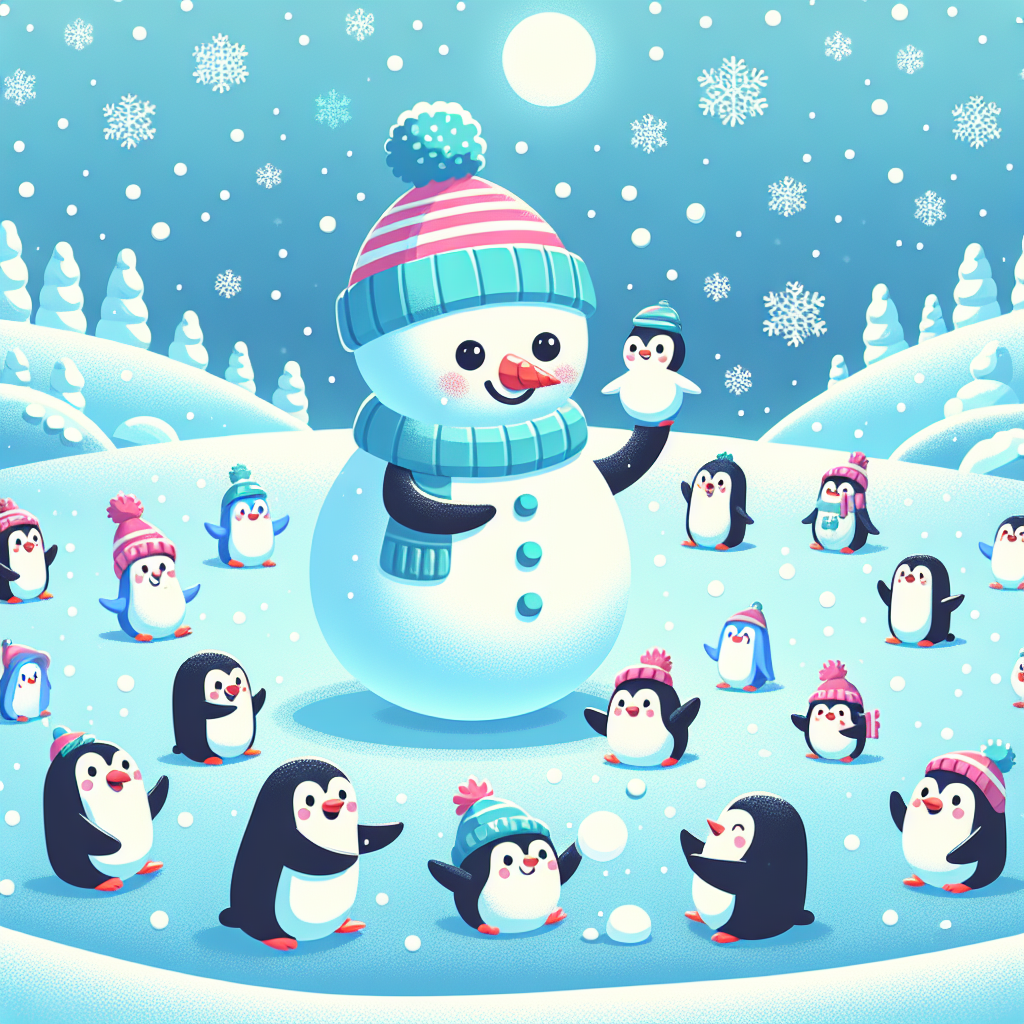 Frosty Snowland Paint By Color