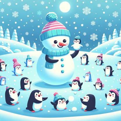 Frosty Snowland Paint By Color