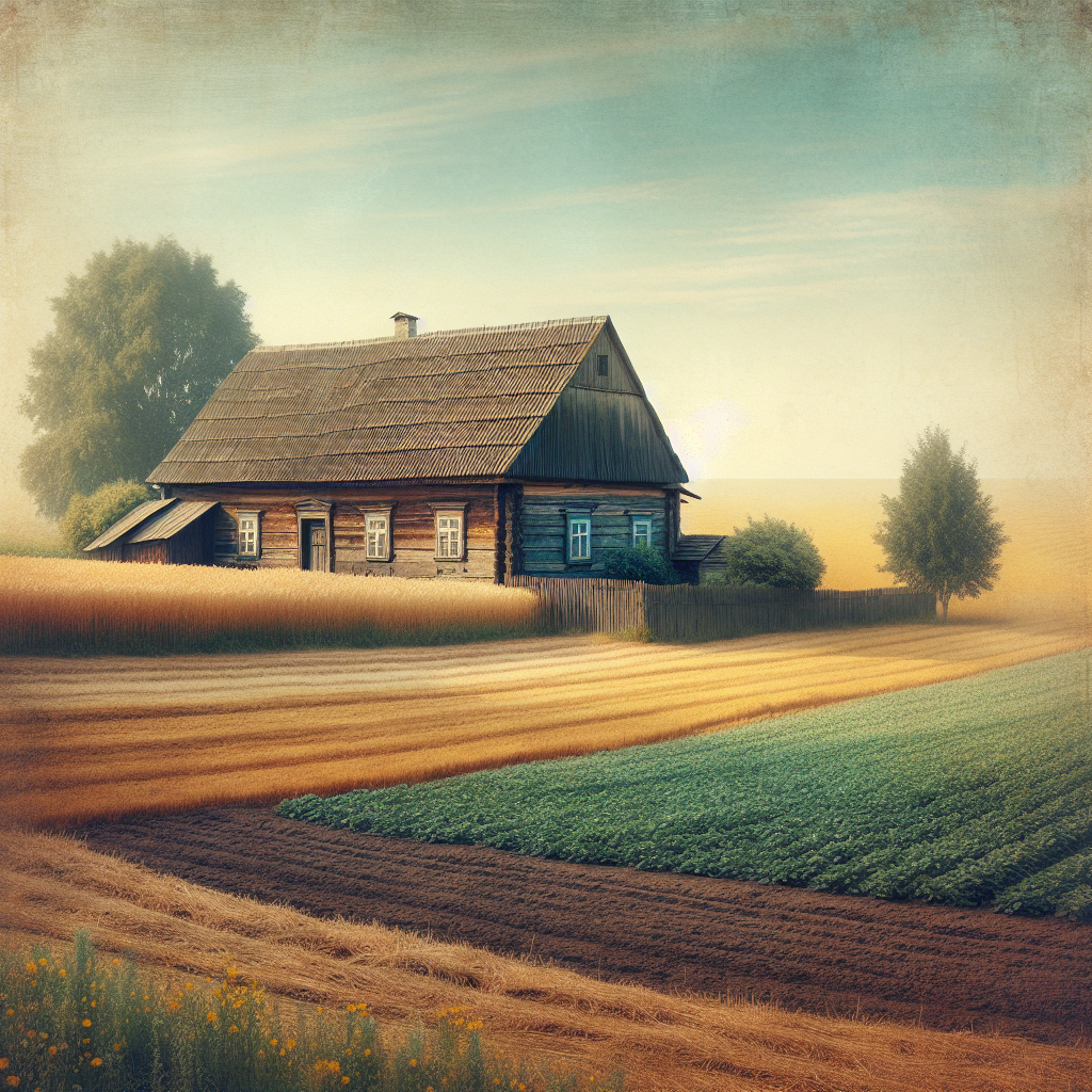 Rural Farmhouse Serenity Diamonded Painting Kits