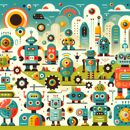 Robotic Explorers Paint By Diamonds