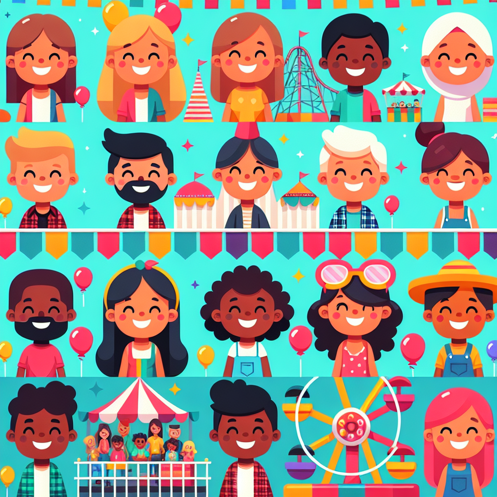 Carnival Of Friends Paint By Diamond
