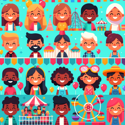Carnival Of Friends Paint By Diamond