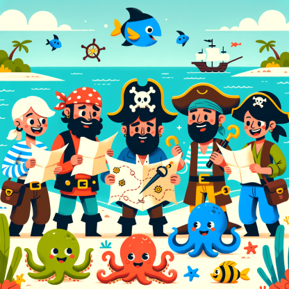 Charming Pirates Adventure Painting Diamond Kit