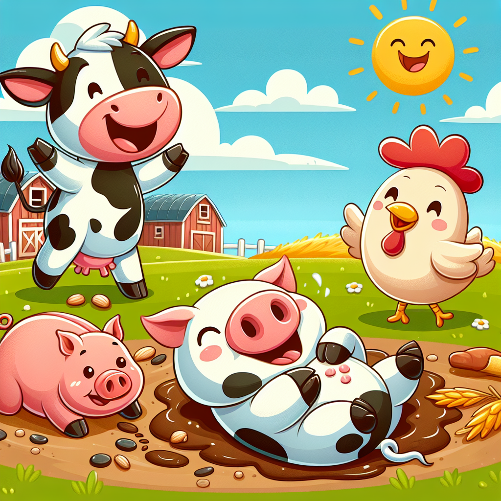 Sunny Farmyard Adventure Paint By Color
