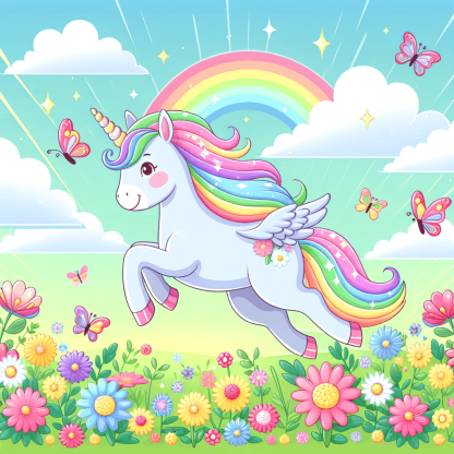 Dreamy Unicorn Adventures Diamond Painting