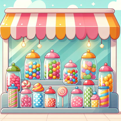 Sweet Shop Surprise Paint By Diamond