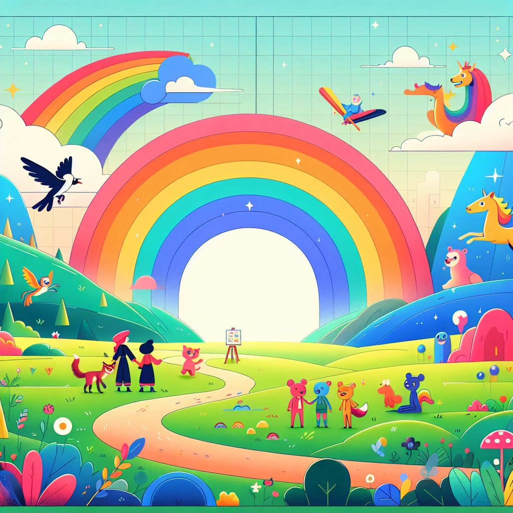 Cheerful Cartoon Land DIY Paint By Diamonds