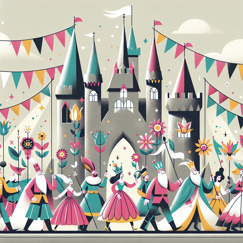 Magical Kingdom Parade Paint By Diamonds Kits