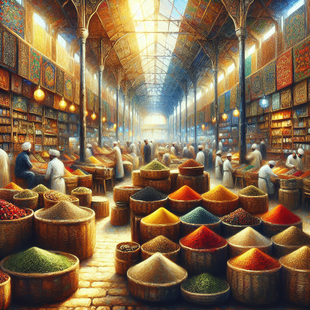 Artisan Spice Market Painting By Diamonds Kit