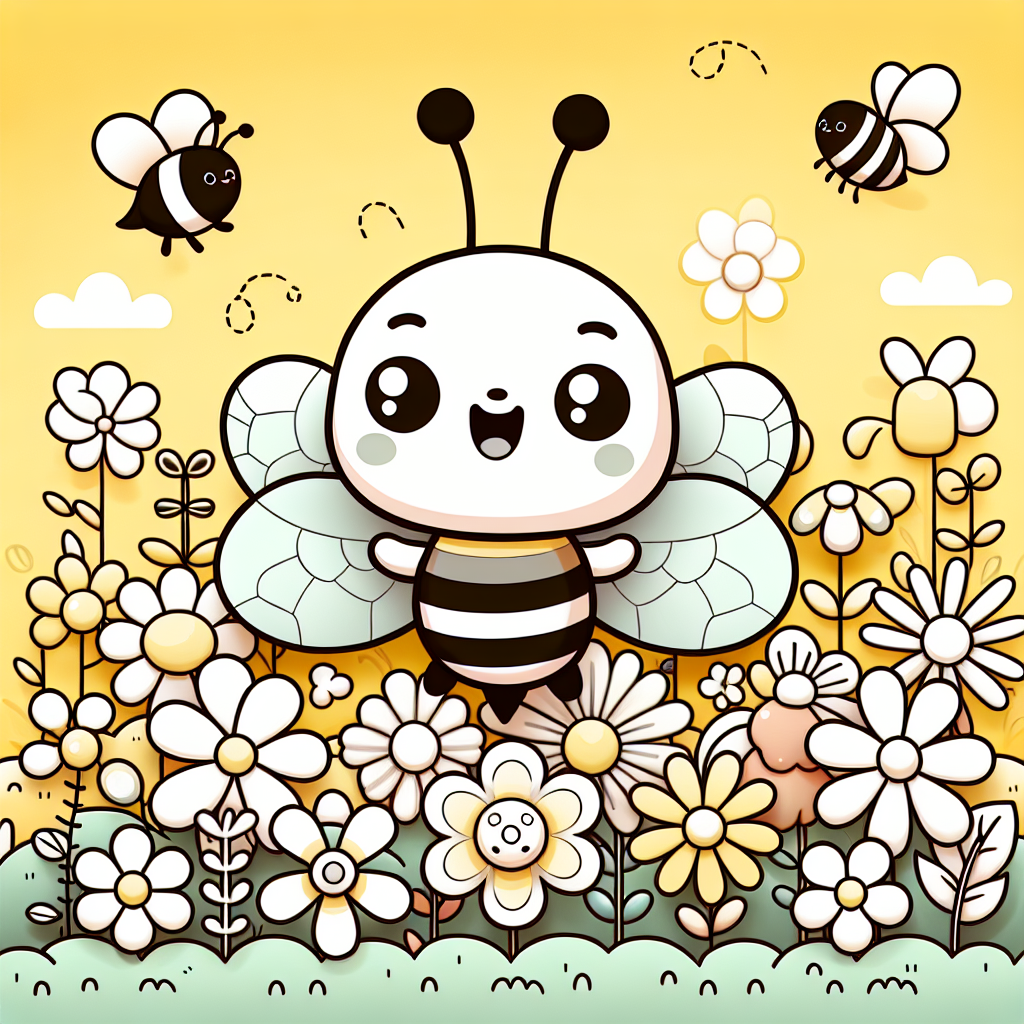 Happy Little Bee Diamond Painting