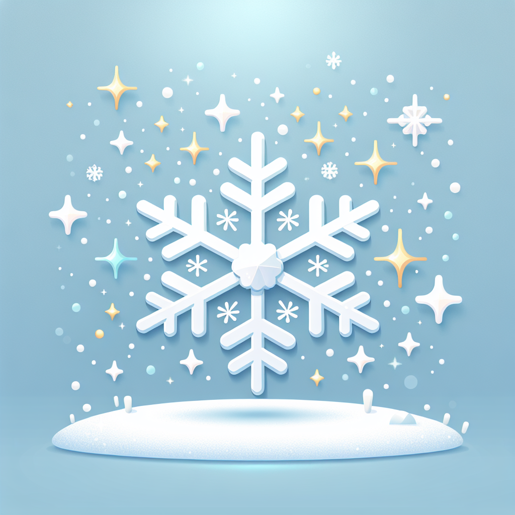 Sparkly Snowflake Paint By Diamond