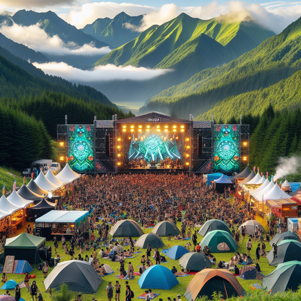Fuji Rock Festival Paint By Diamonds Art