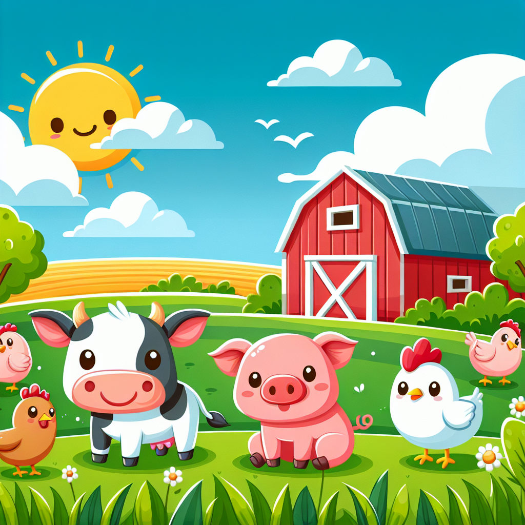 Sunny Farmyard Day DIY Paint By Diamonds