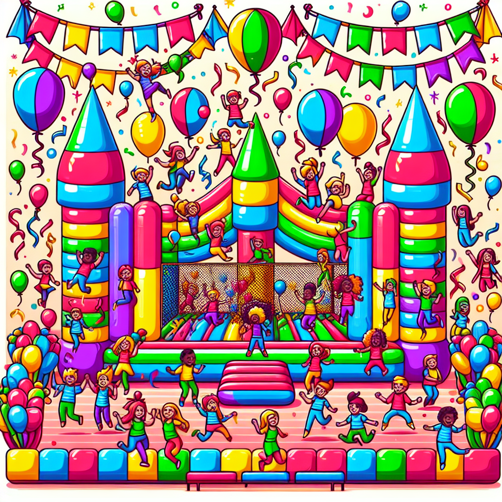Bouncy Castle Bonanza Paint By Diamonds