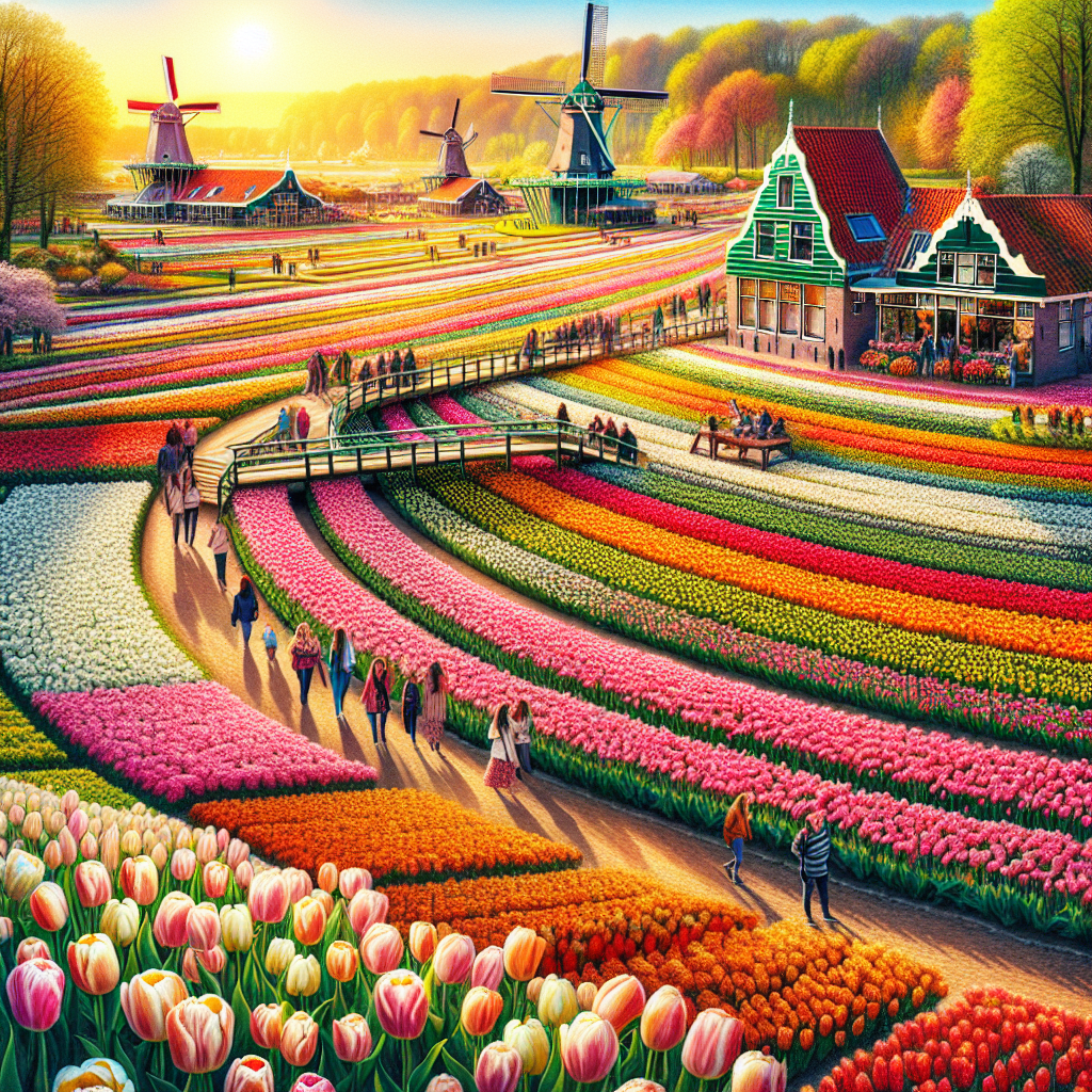 Keukenhof Tulip Festival - Netherlands Diamond Painting