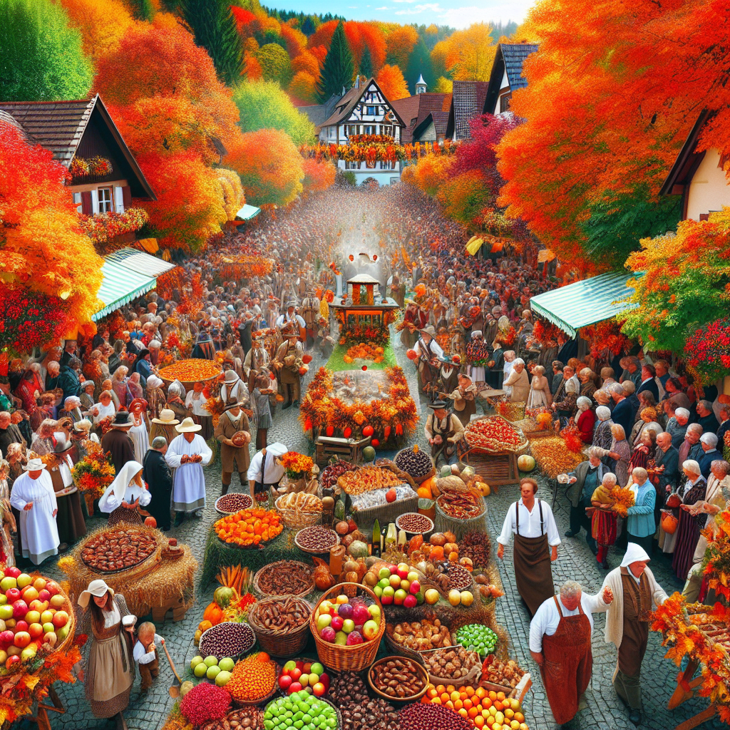Harvest Festival - Germany Paint By Diamonds Art
