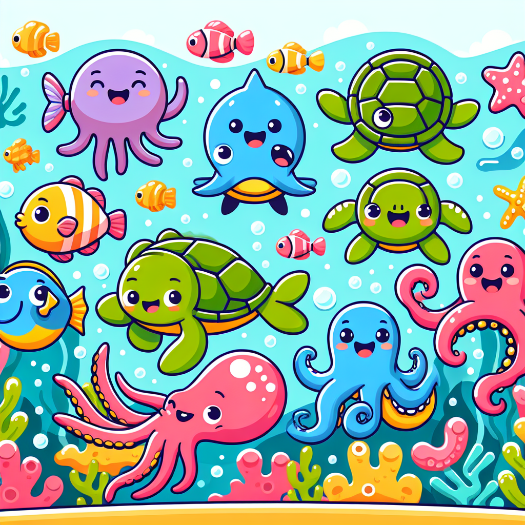 Underwater Friendship Painting Diamond Kit
