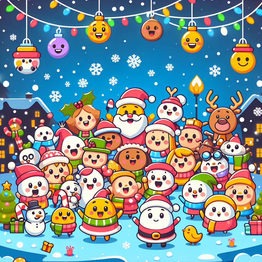 Happy Holiday Village Paint By Diamond