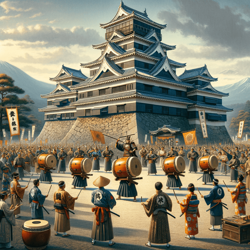 Kumamoto Castle Festival - Kumamoto, Japan DIY Paint By Diamonds