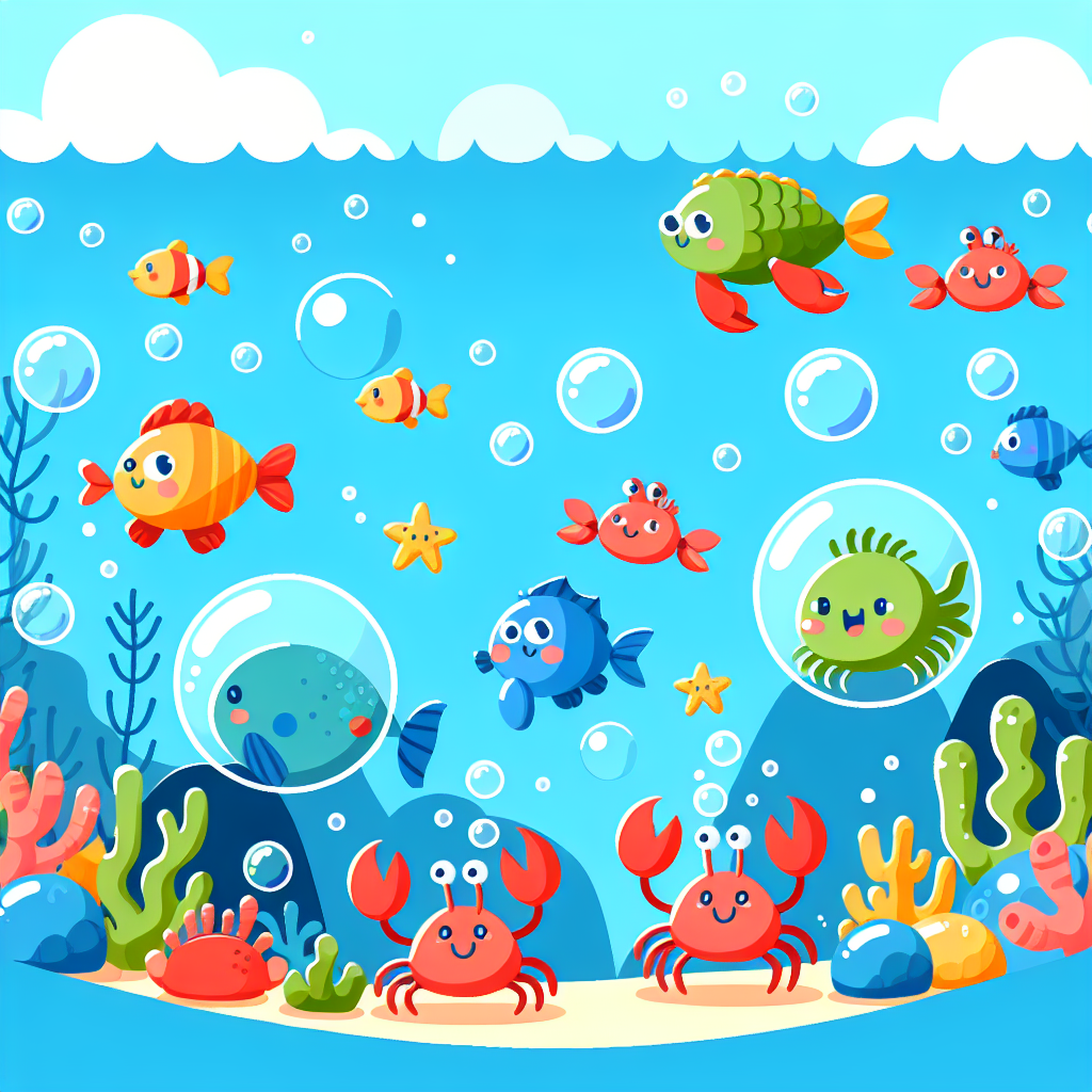 Underwater Bubble Party DIY Paint By Diamonds