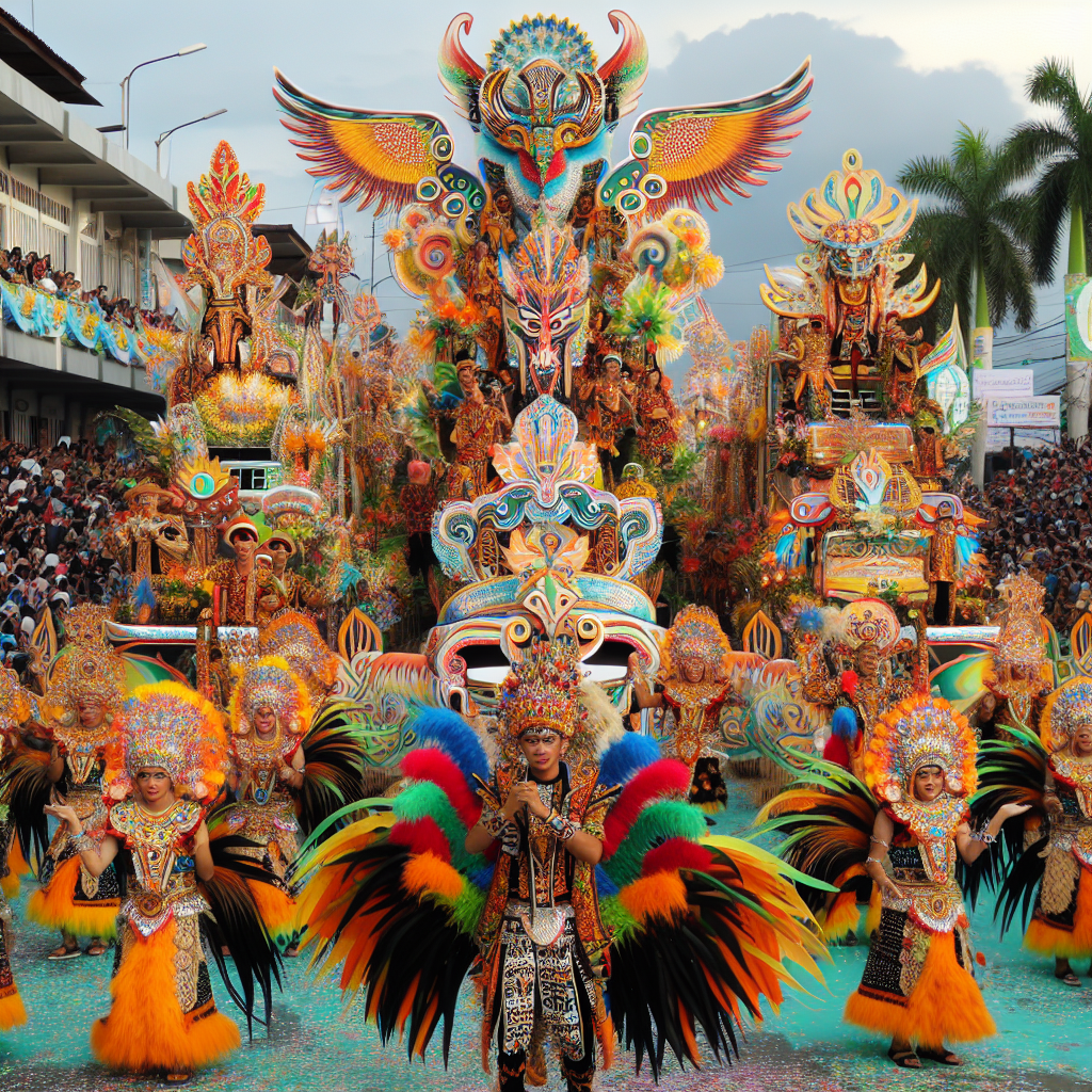 Karnaval Banjarmasin Painting By Diamonds Kit