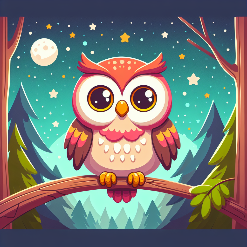 Brave Little Owl Paint By Color