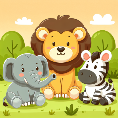 Safari Friend Expedition Paint By Diamonds