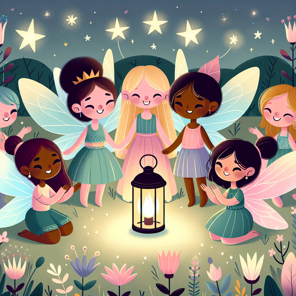 Twilight Fairy Gathering Paint By Diamonds
