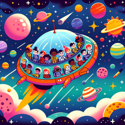 Intergalactic Travel Paint By Diamonds Art