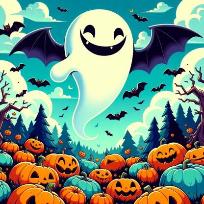 Giggly Ghost Adventure Diamond Painting