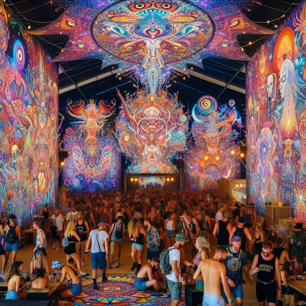 Psychedelic Science Festival DIY Paint By Diamonds