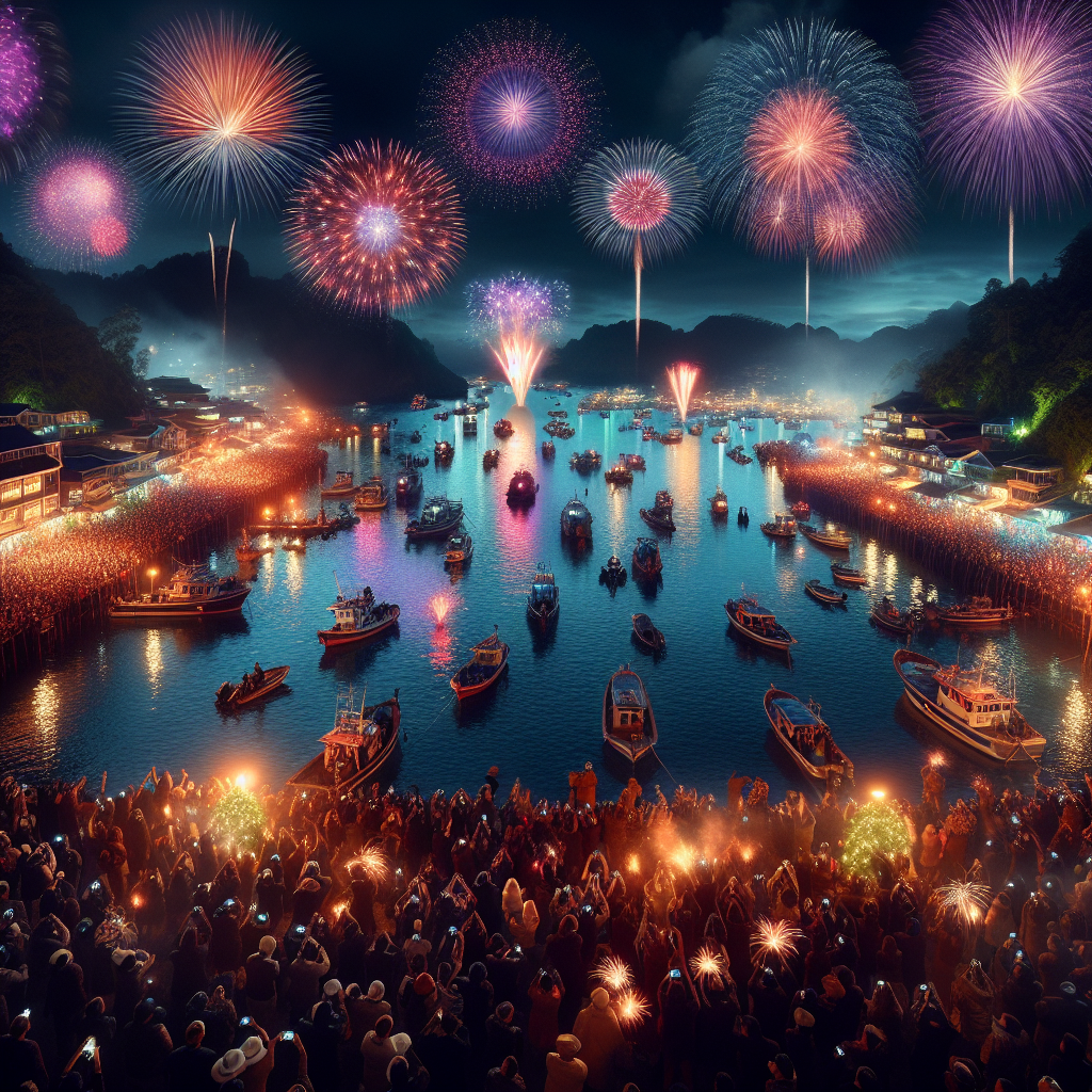 Valparaíso New Year’s Fireworks Festival Paint By Diamonds Kits