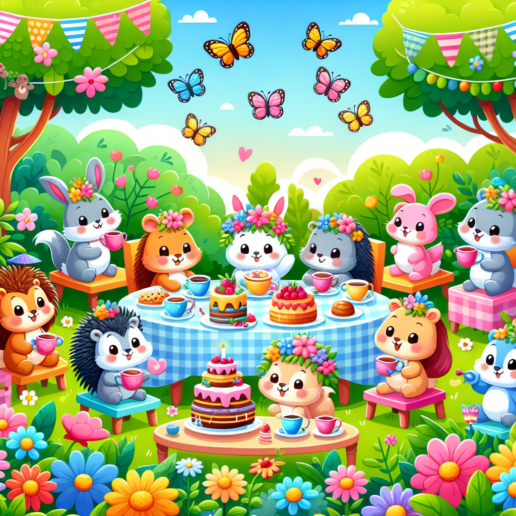 Garden Tea Party Fun Diamonded Painting Kits